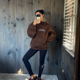 New York is my Boyfriend Mockneck Sweatshirt