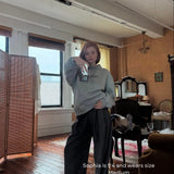 New York is my Boyfriend Mockneck Sweatshirt