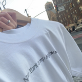 New York is my Boyfriend Oversized Tee