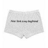 New York is my Boyfriend Shorts
