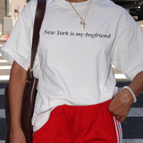 New York is my Boyfriend Oversized Tee