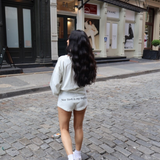 New York is my Boyfriend Shorts