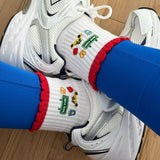 New York is my boyfriend x Scrolls Pilates Grip Socks